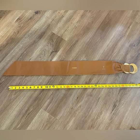 Yves Saint Laurent Vintage Leopard Print Belt. main image 6